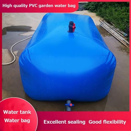Réservoir d'eau de pluie portable pliable avec robinet d'irrigation - 6