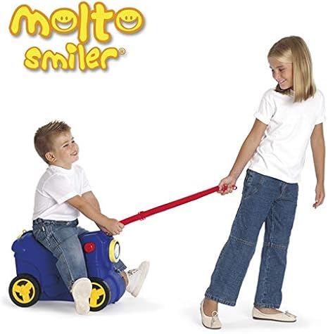 Maleta Infantil Molto Smiler Moto Maleta Azul : Amazon.es: Juguetes y juegos
