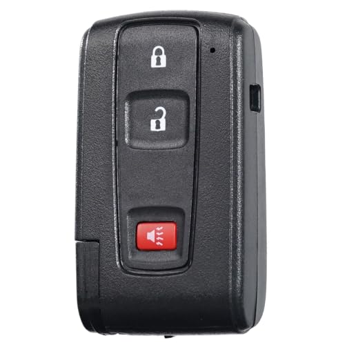 SUPALAND Key Fob Fits for Toyota Prius 2004-2009 Black Logo