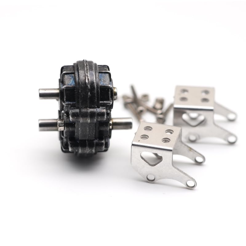 VERBANA 1 24 RC Tractor Dump Truck Car Metal Transfer Case RC Static Change All-Wheel Drive Kit Spare