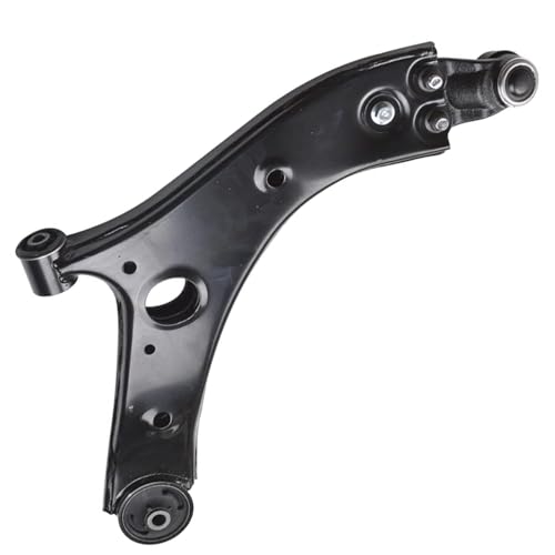 Image of Detroit Axle - 8pc Front End Kit for 2015 2016 2017 2018 2019 2020 2021 Kia Sedona, 2 Lower Control Arms with Ball Joint 2 Sway Bar Links 4 Outer Inner Tie Rods Replacement