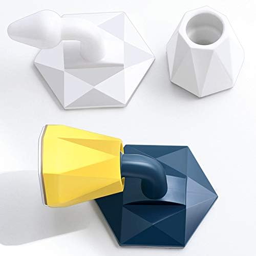 Miniatura 5 de Paquete de 5 topes autoadhesivos para puerta montado en el suelo, tope de puerta de seguridad, soporte de puerta silencioso, protector de pared para