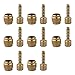 GRABLOOM 8 Pcs Hydraulic Disc Brake Oil Pin Needle Connect Insert Bicycles Brake and Brass Connecting Insert Set Hydraulic Disc Brake Hose Connector Insert