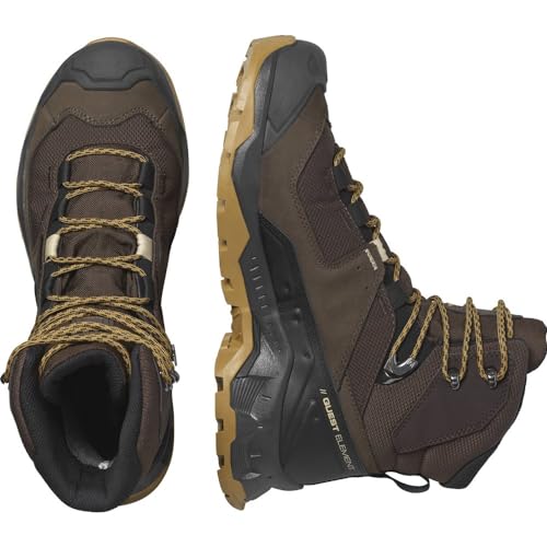 Image of Salomon Men's Quest Element Gore-Tex, Waterproof Neutral Leather Hiking Boots