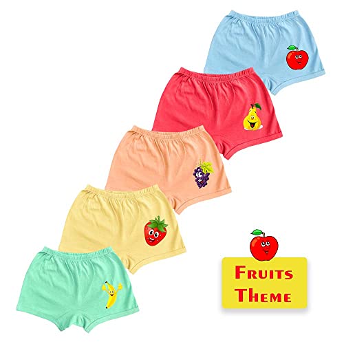 Image of Underwear for Kids Inner Wear Girl Boys Panties Bloomers Innerwear Girls Baby Unisex - Theme Combo Pack