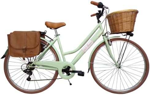 Bicicleta de mujer de ciudad de paseo de 28 pulgadas con cambio v...