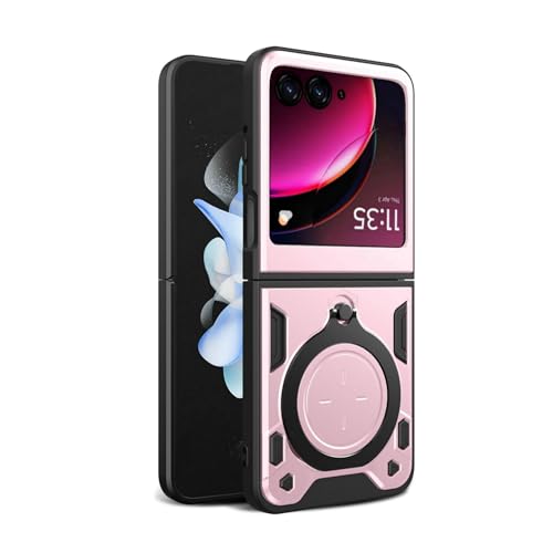Lucyliy Compatible with Motorola razr 2024 Phone Case Cover Pink