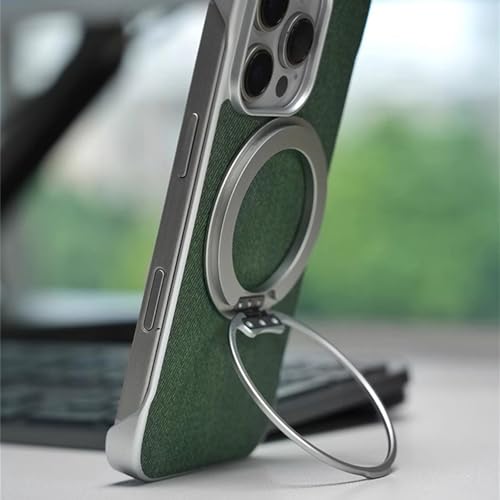 Coque magnétique pour iPhone 15 sans bordure et ultra fine