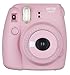 Fujifilm Instax Mini 8+ (Strawberry) Instant Film Camera + Self Shot Mirror for Selfie Use - International Version (No Warranty)