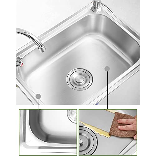Évier utilitaire 1 compartiment avec robinet pour station de lavage - 5