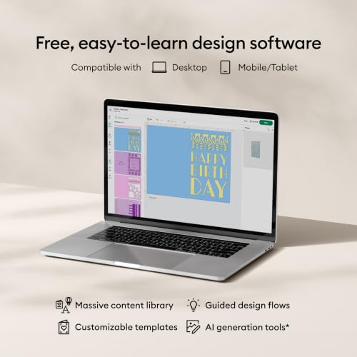Cricut Explore® 5 Essential Bundle + Digital Content, Taupe - image 8