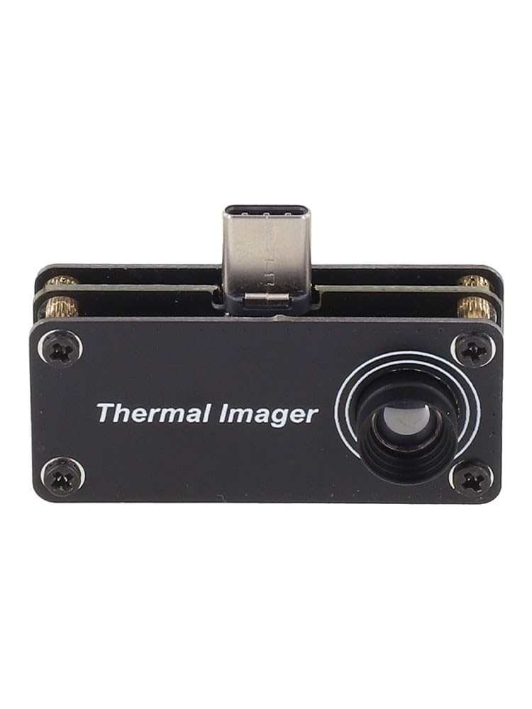 Kamera termowizyjna do telefonu z systemem Android, kamera termowizyjna na podczerwień typu C o rozdzielczości 32 x 32, zakres pomiaru temperatury od -20 do 1000°C, kąt widzenia 33°
