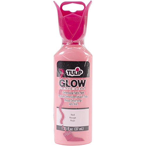 TULIP Dimensional Fabric Paint 1.25oz Glow Red