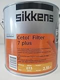  Sikkens Cetol Holzlasur: Filter 7 plus 2,5 Liter, 073 Altkiefer