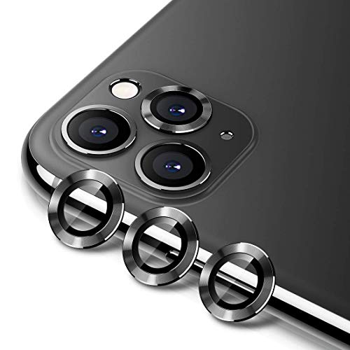 Image of DD SON Back Camera Lens Protector Tempered Glass For iPhone 12 Pro Max (Black) Case Friendly with Edge to Edge Coverage and Easy Installation Kit, Pack of 1