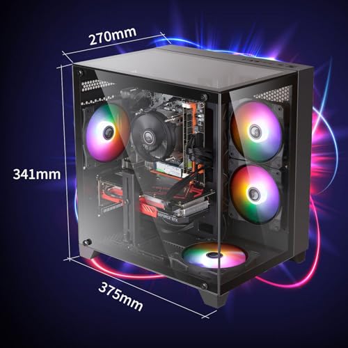 Image of Prebuilt Gaming PC Desktop,Intel Core i7 Business Office Tower Computers PC | GTX1660S 6G Graphics Card, 16GB RAM and 512GB SSD, WiFi, Win11, Suitable for Study,transaction,Entertainment,Gaming, etc.