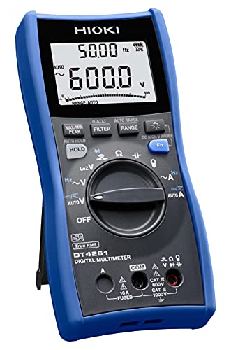 DIGITAL MULTIMETER, HH, TRMS, 10A, 1KV, Hand Held Digital Multimeter (DT4261) Pack of 1