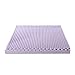 Best Price Mattress 4 Inch Egg Crate Memory Foam Mattress Topper with Soothing Lavender Infusion, CertiPUR-US Certified, Dorm Essentials, King