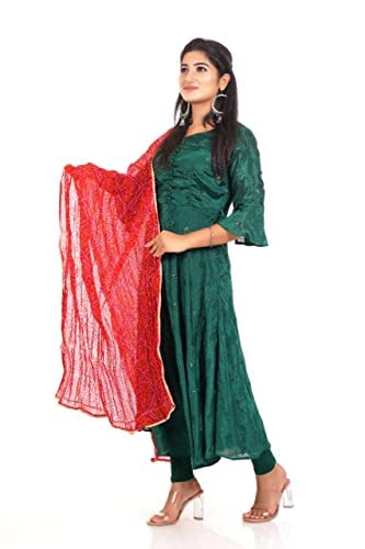 APPARELS ON TREND Women's Designer Dupatta/Chunni, Width 36 Inch, Length 2.5 Meter Cotton Dupatta Bazaar Women's Dupatta Design_78, Multicolour, Free
