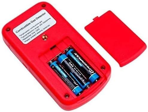 サウンドとライトアラームが付いている携帯用ミニ可燃性ガス検出器アナライザーガス漏れテスター 暖かい 【ボイス】