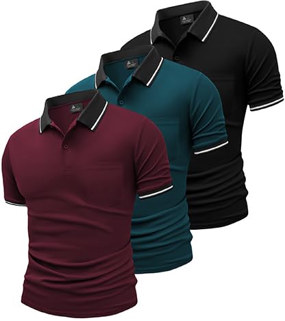 GEEK LIGHTING 3 Pack Polo