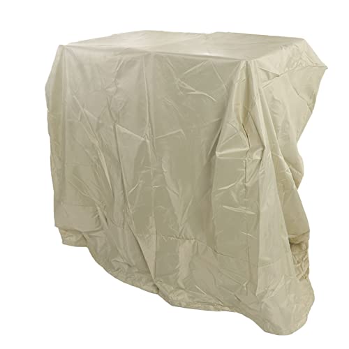 Snow Blower Cover, Cover, Multipurpose Shovel Thrower Accessories Dust for Electric Blowers All Weather Wrap Beige Large Portable (Beige)