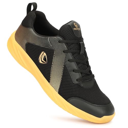 Image of PRO KVH Ultimate Performance: Non-Marking Badminton Shoes for Men & Women - Lightweight, Breathable, Anti-Skid Design for Maximum Agility & Comfort 05 UK /IND