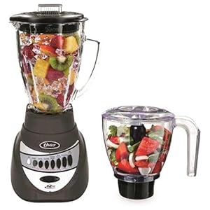 Oster® Precise Blend 700 Blender Plus Food Chopper – Gunmetal BLSTTA-GFP