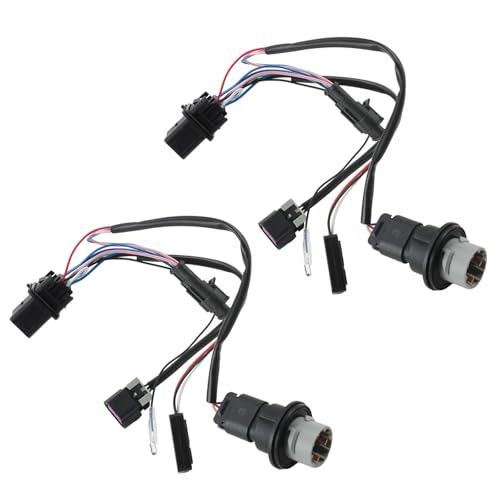 2PCS 810003 Headlights Conversion Adapter Wire Harness Replacement for Ram