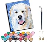 【Contenu】1 toile en coton pré-imprimée (sans cadre), 1 jeu de peintures acryliques de haute qualité, 3 pinceaux en plastique, 1 guide de carte postale couleur, 1 feuille de référence numérotée. Tout est prêt pour vous lancer dans votre aventure artistique en toute simplicité !