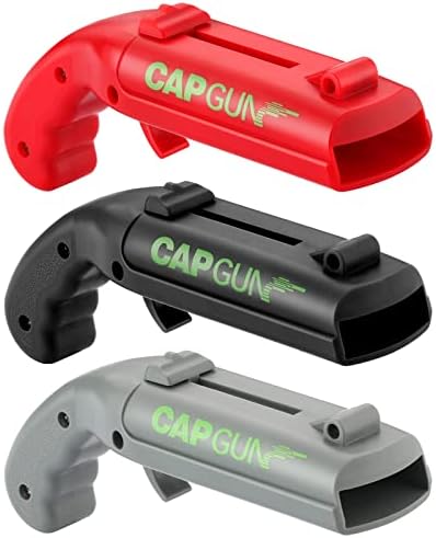 Cap Gun Beer Bottle Opener, Bottle Openers party favors [ 3 in 1 Pack] Gamer bottle opener for BBQ, Party, Bar, Drinking Bottle Opener with family, friends and drinking buddies