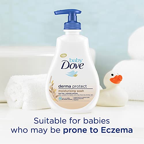 Image of Baby Dove Derma Protect Moisturising Wash 400ml (Pack of 2)