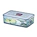 LOCK & LOCK Airtight Rectangular Food Storage Container with Special Drain Tray 121.73-oz / 15.22-cup