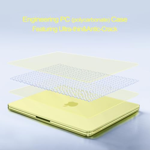MOSISO Compatible with MacBook Neo Case 13 inch 2026 A3404 A18 Pro Chip - 4