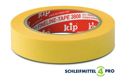 1 Paket (32 Rollen) kip FineLine - Tape 3808-30 - 50 m x 30 mm WASHI-TEC Premium