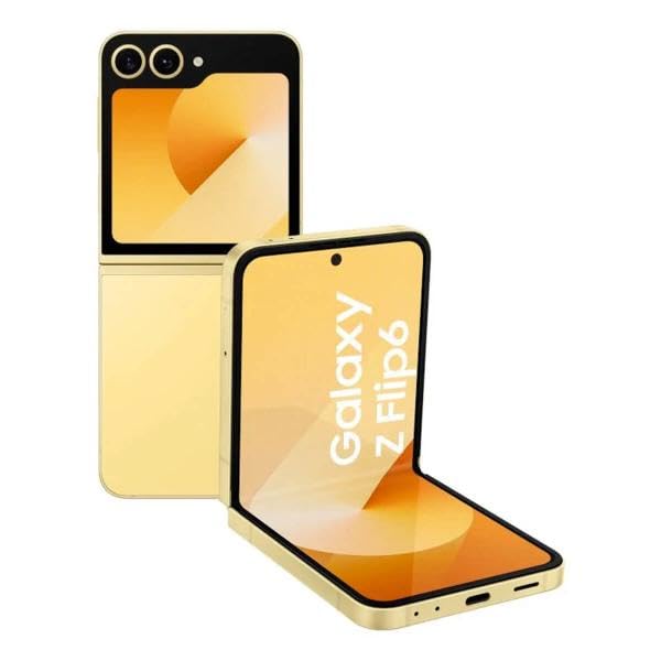 Samsung Galaxy Z Flip6 SM-F741B 17 cm (6.7") Double SIM Android 14 5G USB Type-C 12 Go 512 Go 4000 mAh Jaune (Reacondicionado)