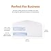 Amazon Basics #9 Double Window Security Gummed Business Envelopes for Invoices,500 Count, White