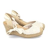 Espardena Valenciana con Cuna de Yute Hecha en Crochet Prima