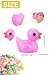 CRTWDMAN 240 Pcs Mini Ducks Tiny Duck Figurines Bulk for Garden Micro Landscape, Mini Resin Ducks for Dollhouse Aquarium Potted Ornament Charms Party Toys DIY Craft Accessories