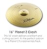 Zildjian ZP4PK Planet Z Series - Complete Cymbal Pack - 14" Hi-Hats, 16" Crash, 20" Ride #4