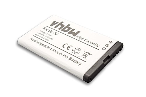 1x batteria compatibile con Yealink W56P W56H telefono fisso cordless 1350mAh 3.7V Li-Ion - Sostituisce V30145-K1310-X456 S30852-D2371-X1