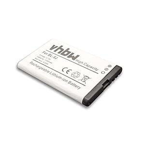 vhbw Batterij compatibel met Yealink W56H, W56P, W56h/p draadloze vaste telefoon (1350mAh, 3,7V, Li-Ion)
