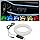 TNAIYH 16FT EL Wire Interior Car LED Strip Lights, USB Neon Vehicle Ambient Lighting with Fiber Optic, Sound Music Active Aut