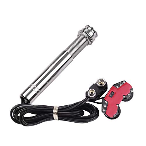 Acoustic Guitar Pickup, Pen Tube Type Undersaddle Active Pickup,Volume Tone Adjustable, With Ceramic Piezoelectric Pickup Rod - Thumbnail 7