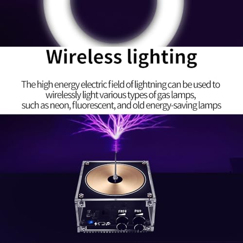 Bobina Tesla BT módulo generador de arco y transmisión de sonido inalámbrico 6