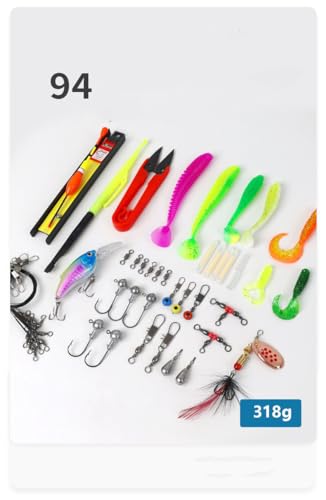 Kit de Pesca Completo 94 Piezas con Accesorios miniatura 3