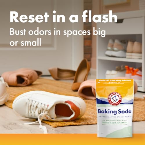 Image of ARM & HAMMER Baking Soda, 100% Pure Sodium Bicarbonate Powder, 7 Lbs | Multi-Purpose, For Cooking, Cleaning, Laundry & Deodorizing