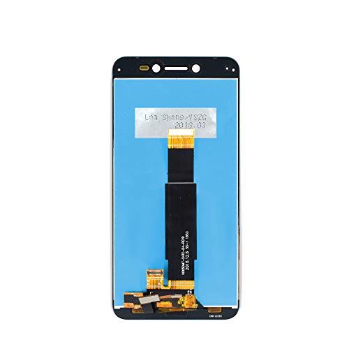 Image of LCD Screen Display with Digitizer Touch Panel Without Bezel Frame Compatible with Asus Zenfone Live ZB501KL Zenfone 3 Go(White)