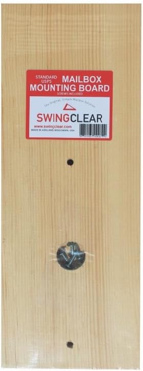 Standard Mailbox Mounting Board