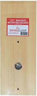 Standard Mailbox Mounting Board
